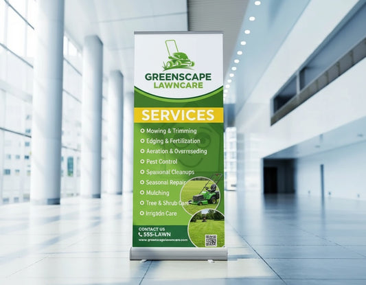 Retractable Banners (33.5 x 79)